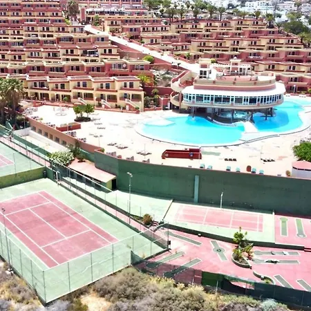 Apartamento Con Estupenda Piscina, Wifi En Tenerife Sur *