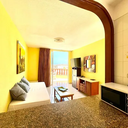 Apartamento Con Estupenda Piscina, Wifi En Tenerife Sur Lägenhet *