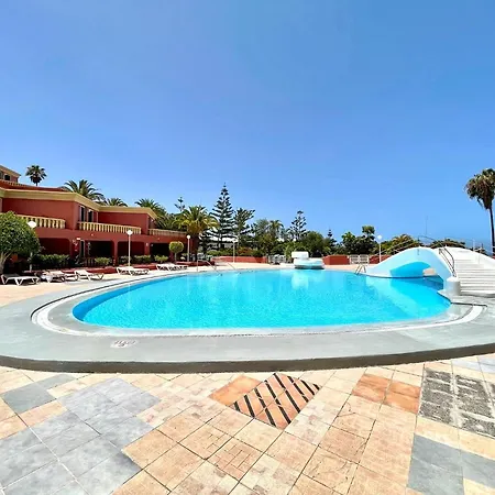 Apartamento Con Estupenda Piscina, Wifi En Tenerife Sur